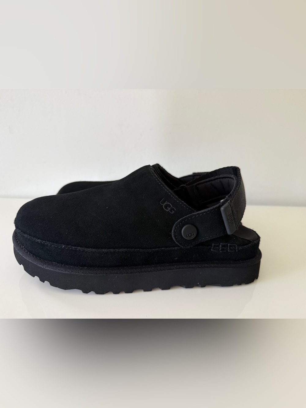 UGG Goldenstar Clog Women's Black Size 8.5